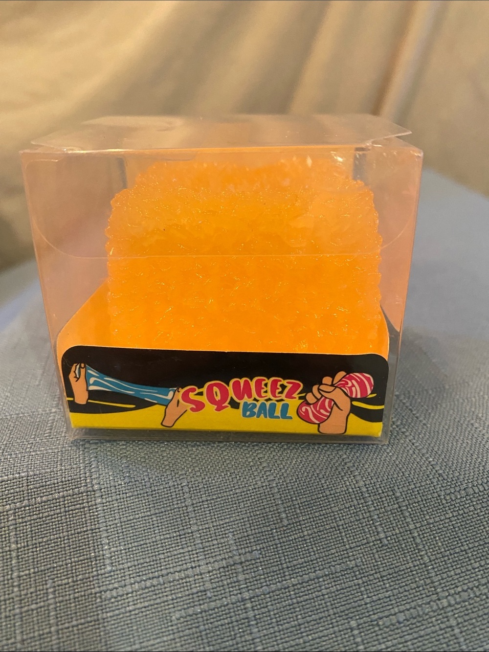 Squeeze Orange Squeez Ball Cube